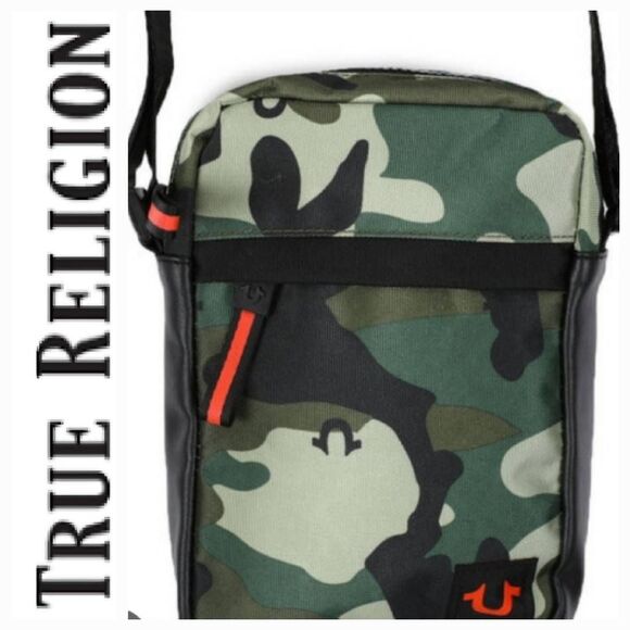 True Religion Jinx Crossbody Bag- Camo